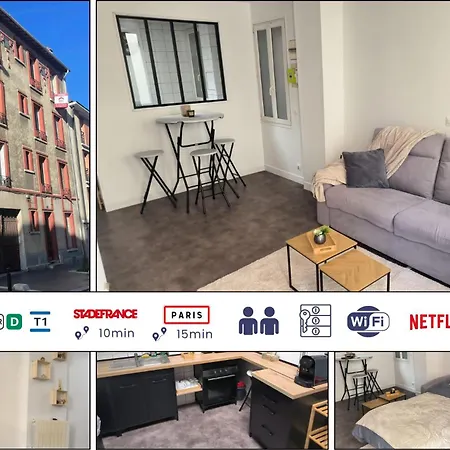 Cosy Tv Netflix Proche Stade De France Apartment